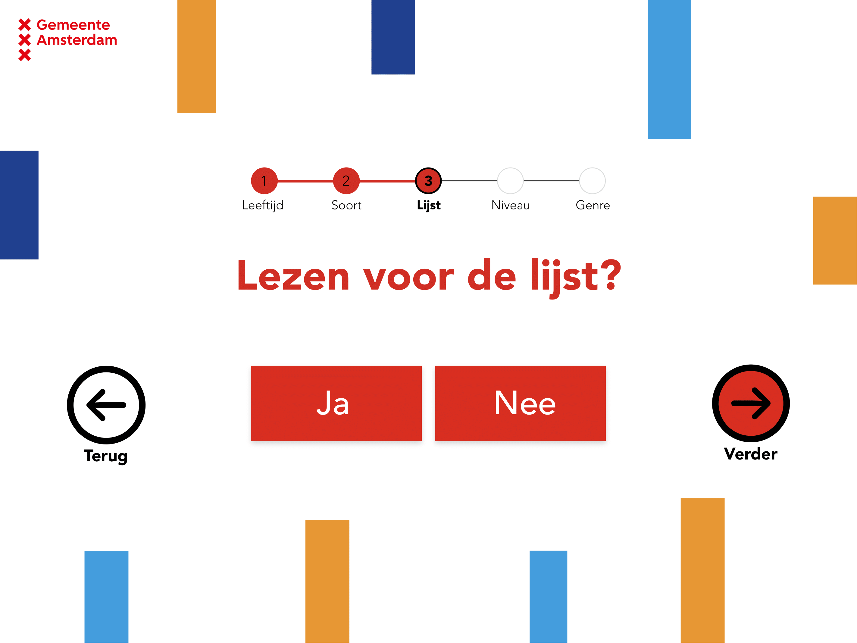 Boekenzoeker – scherm 4